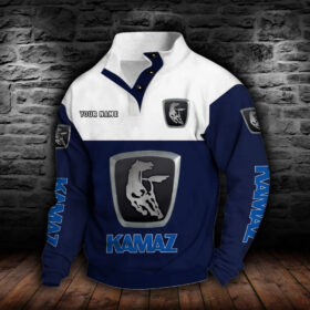 Kamaz Stehkragen-Sweatshirt