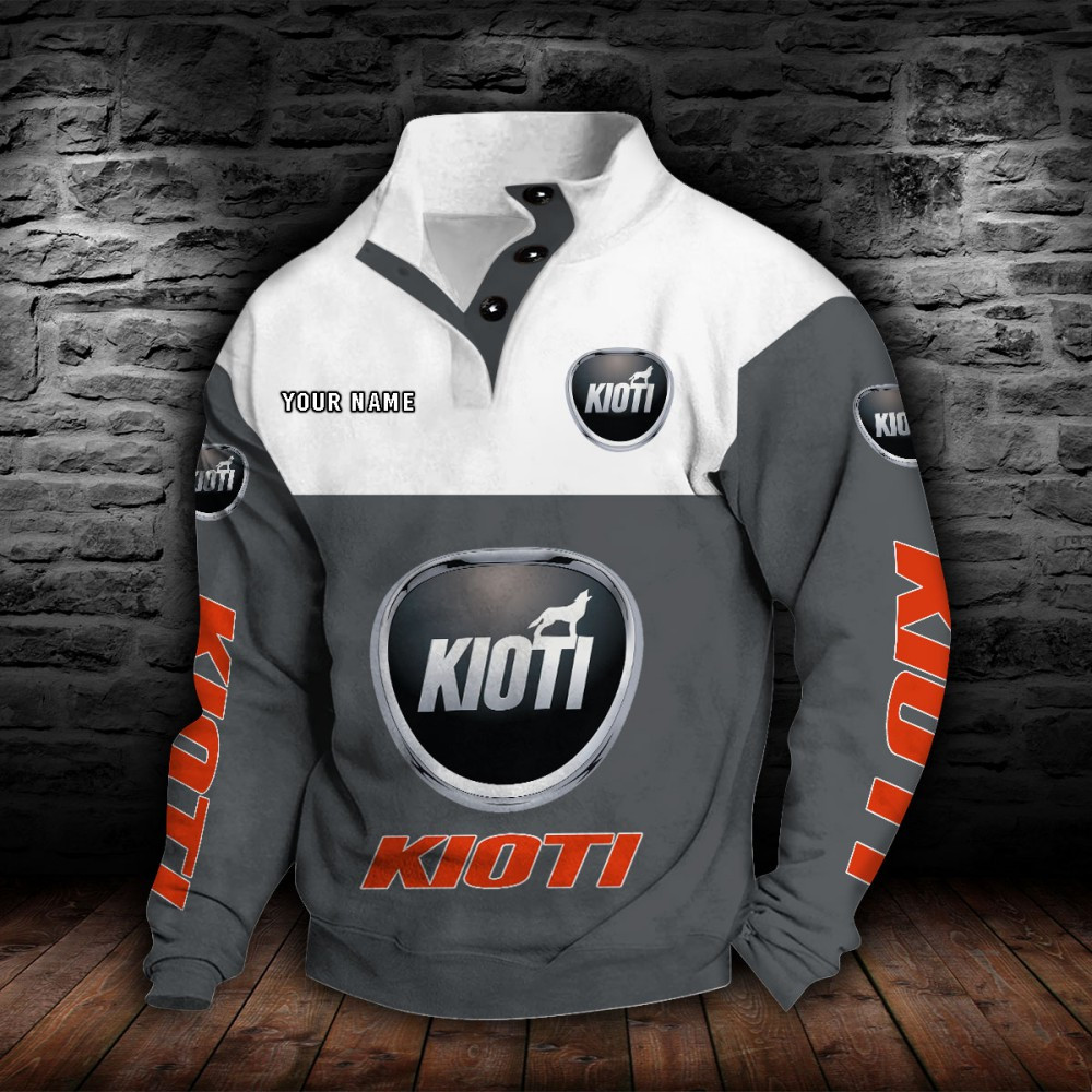 Kioti Stehkragen-Sweatshirt – Bild 5