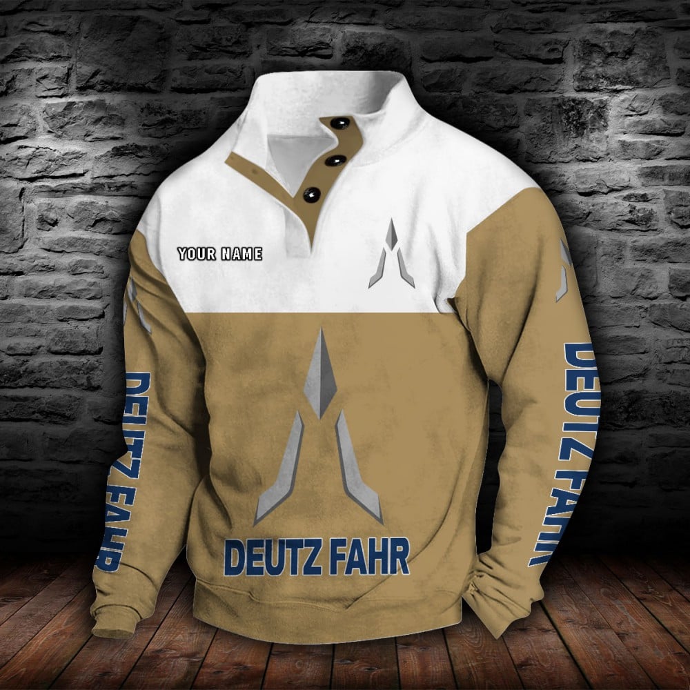 Deutz-Fahr Stehkragen-Sweatshirt – Bild 6