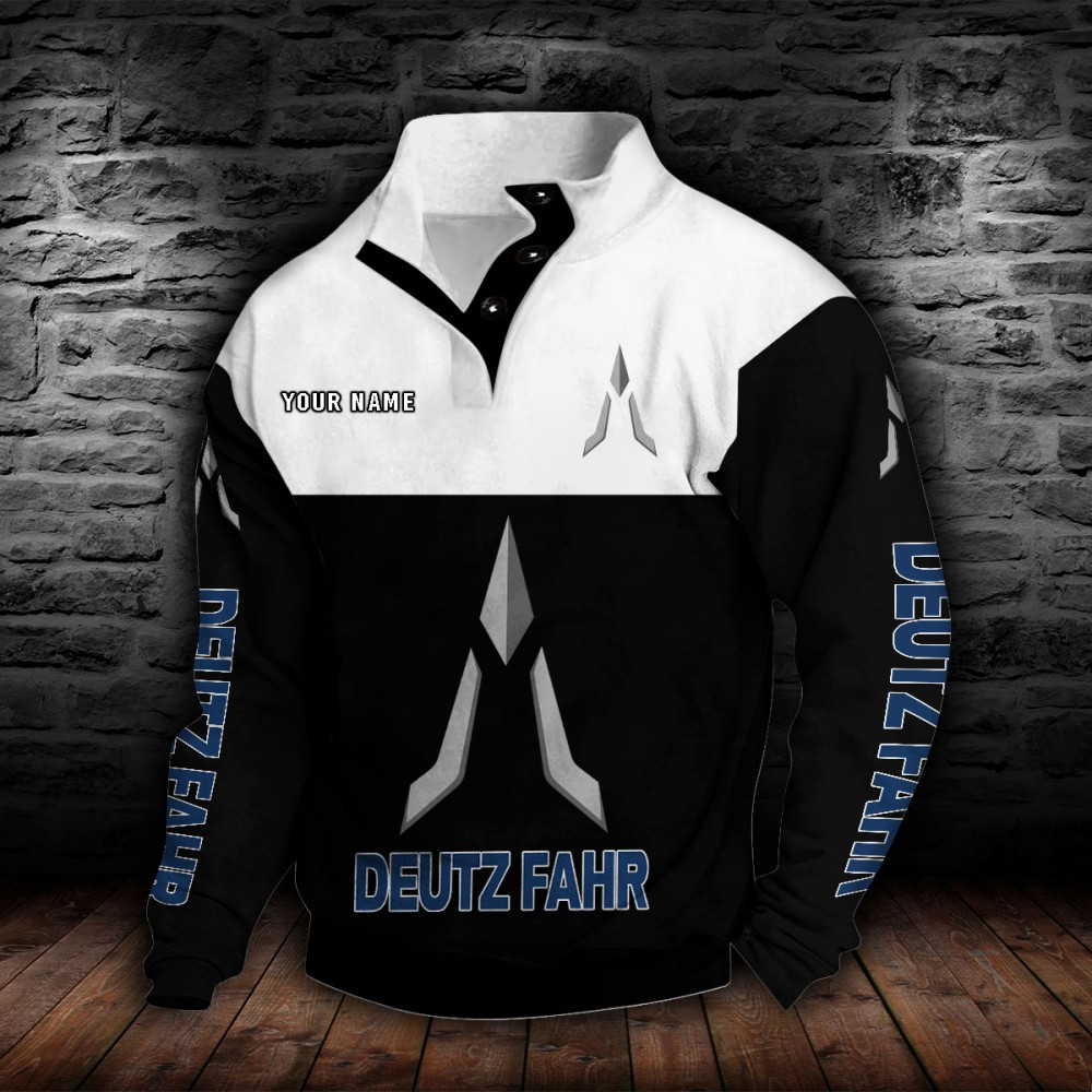 Deutz-Fahr Stehkragen-Sweatshirt – Bild 2