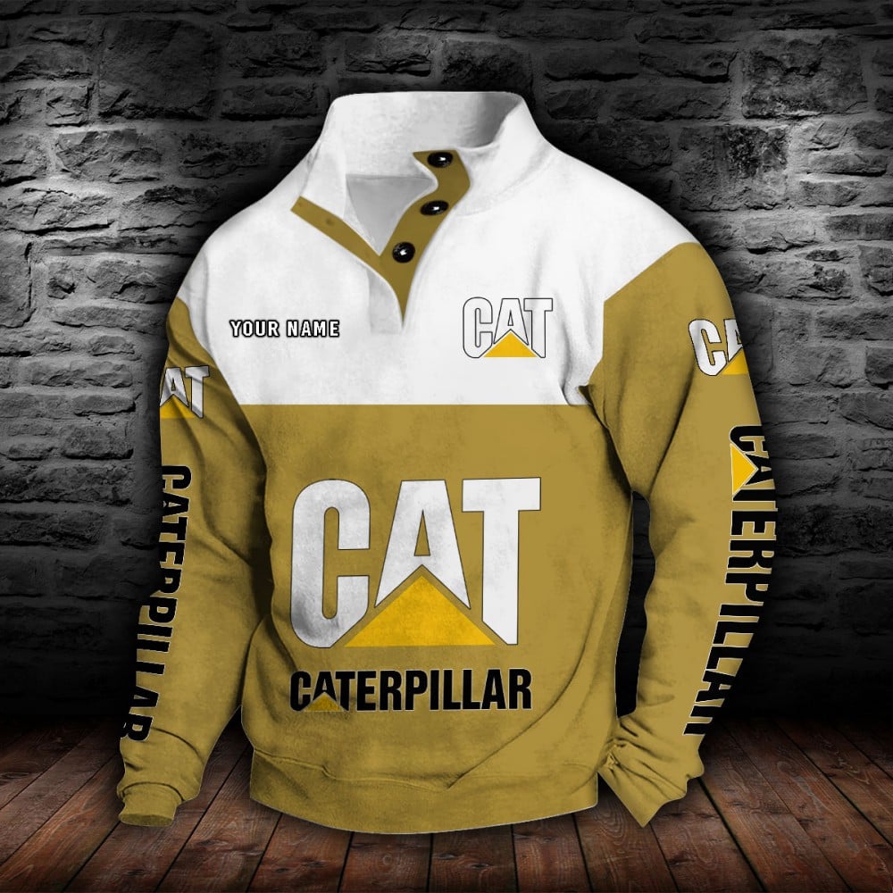 Caterpillar Inc Stehkragen-Sweatshirt