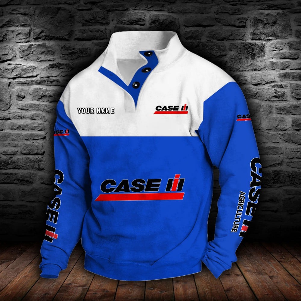 Case IH Stehkragen-Sweatshirt – Bild 3