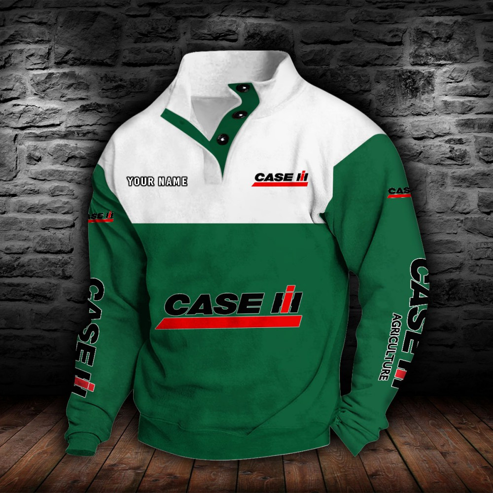 Case IH Stehkragen-Sweatshirt – Bild 4