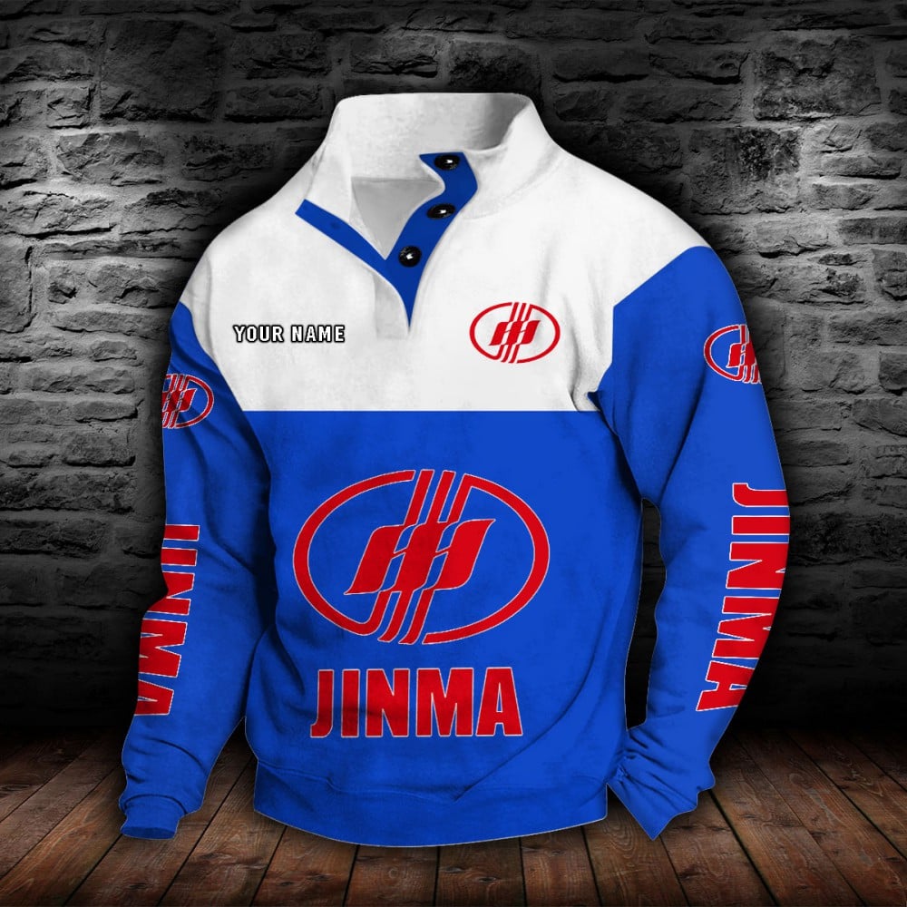 Jinma Stehkragen-Sweatshirt – Bild 3