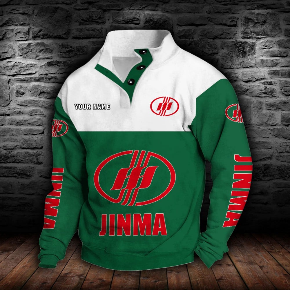Jinma Stehkragen-Sweatshirt – Bild 4