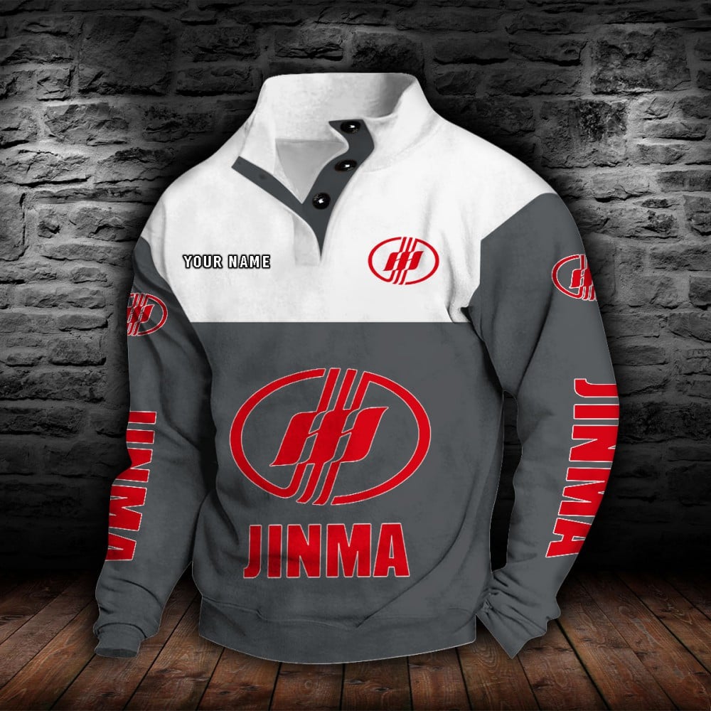 Jinma Stehkragen-Sweatshirt – Bild 5