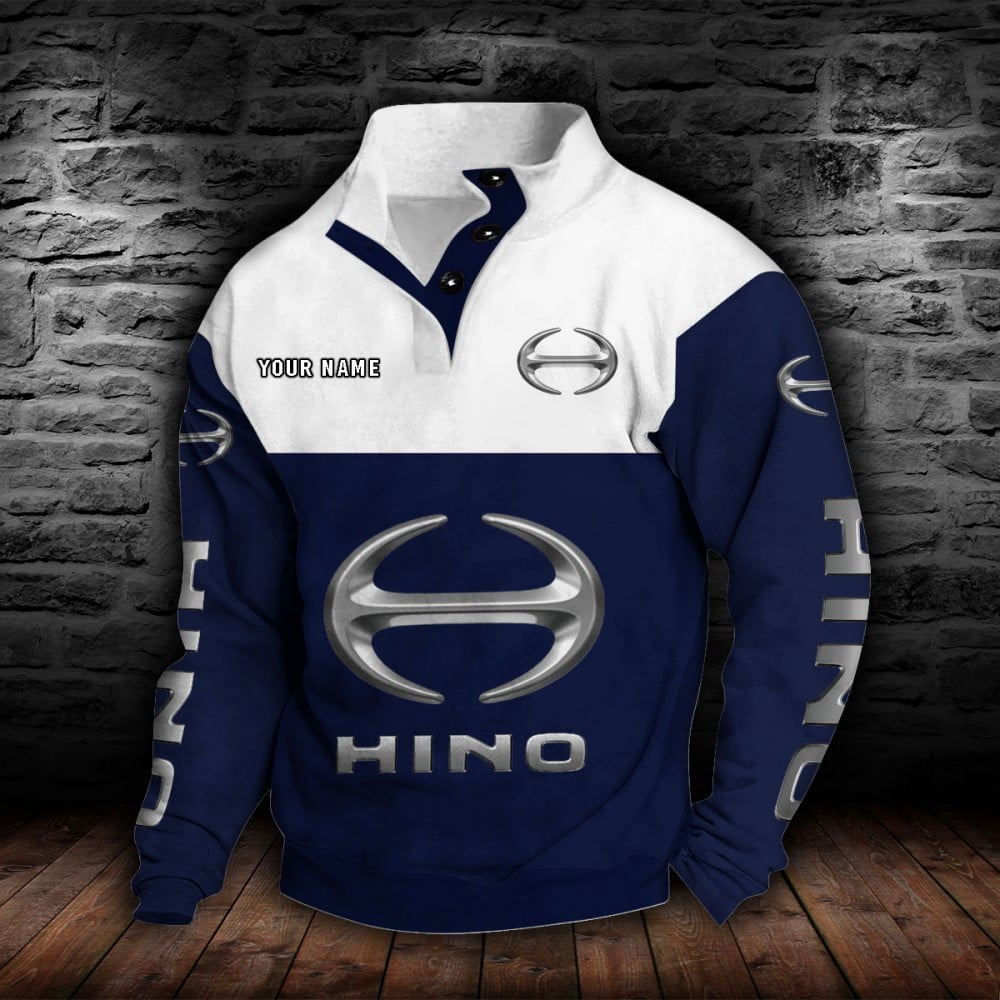 Hino Stehkragen-Sweatshirt – Bild 6