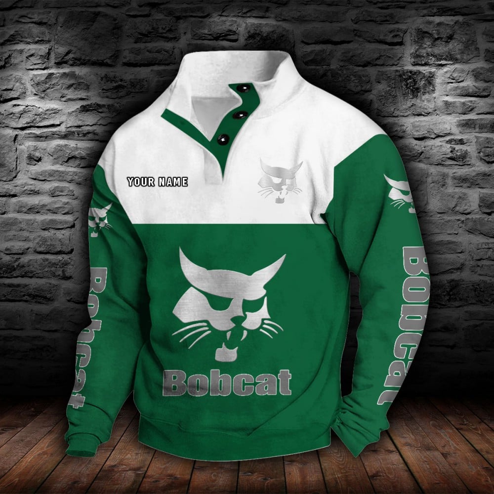 Bobcat Stehkragen-Sweatshirt – Bild 4