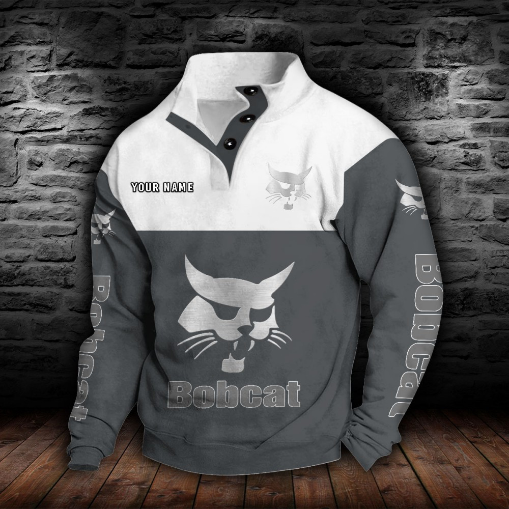 Bobcat Stehkragen-Sweatshirt – Bild 5