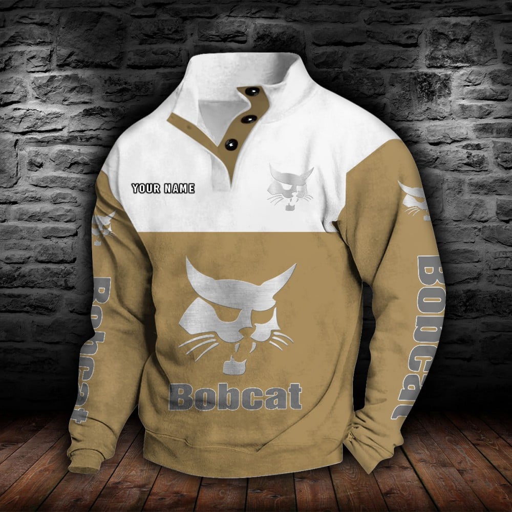 Bobcat Stehkragen-Sweatshirt – Bild 6