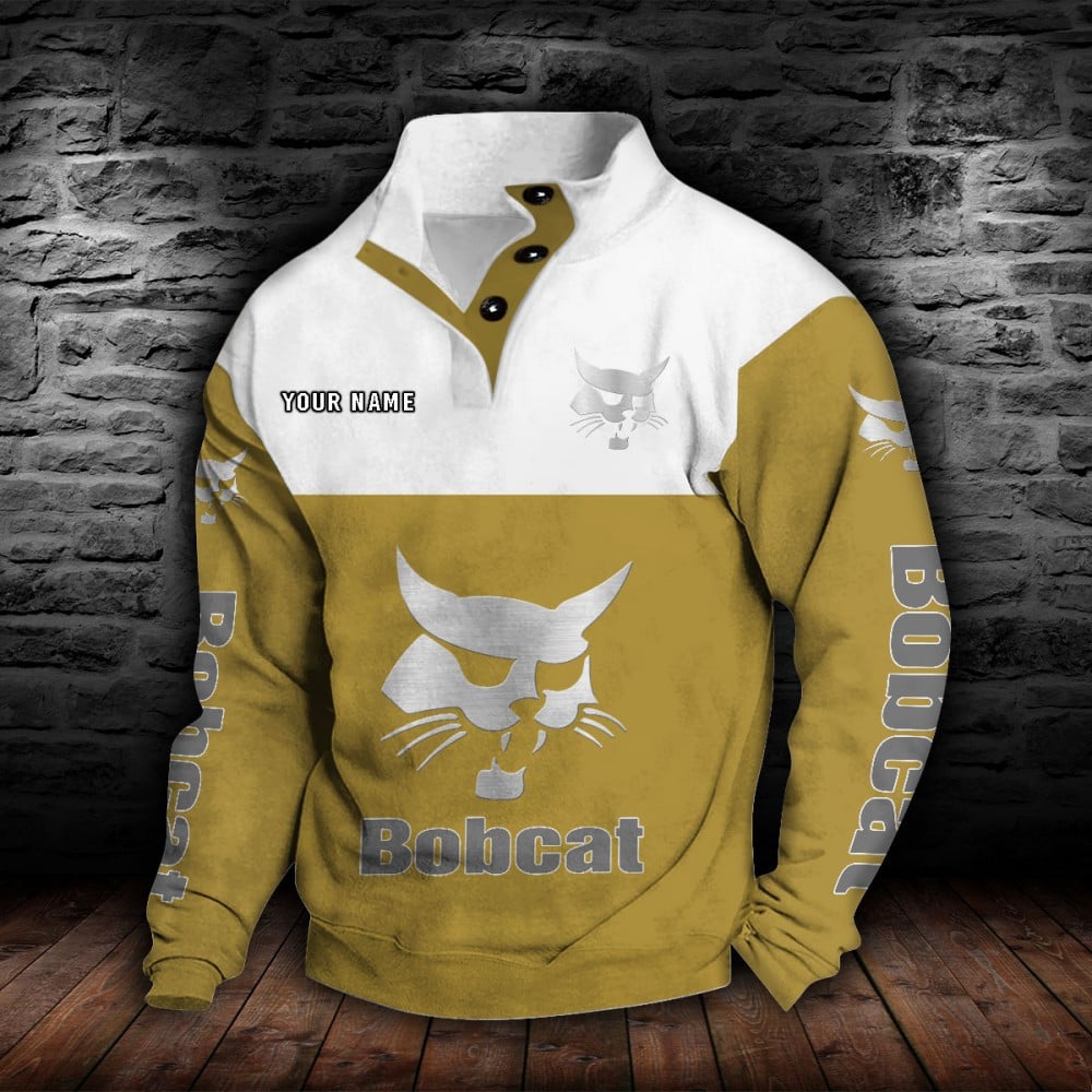 Bobcat Stehkragen-Sweatshirt – Bild 9
