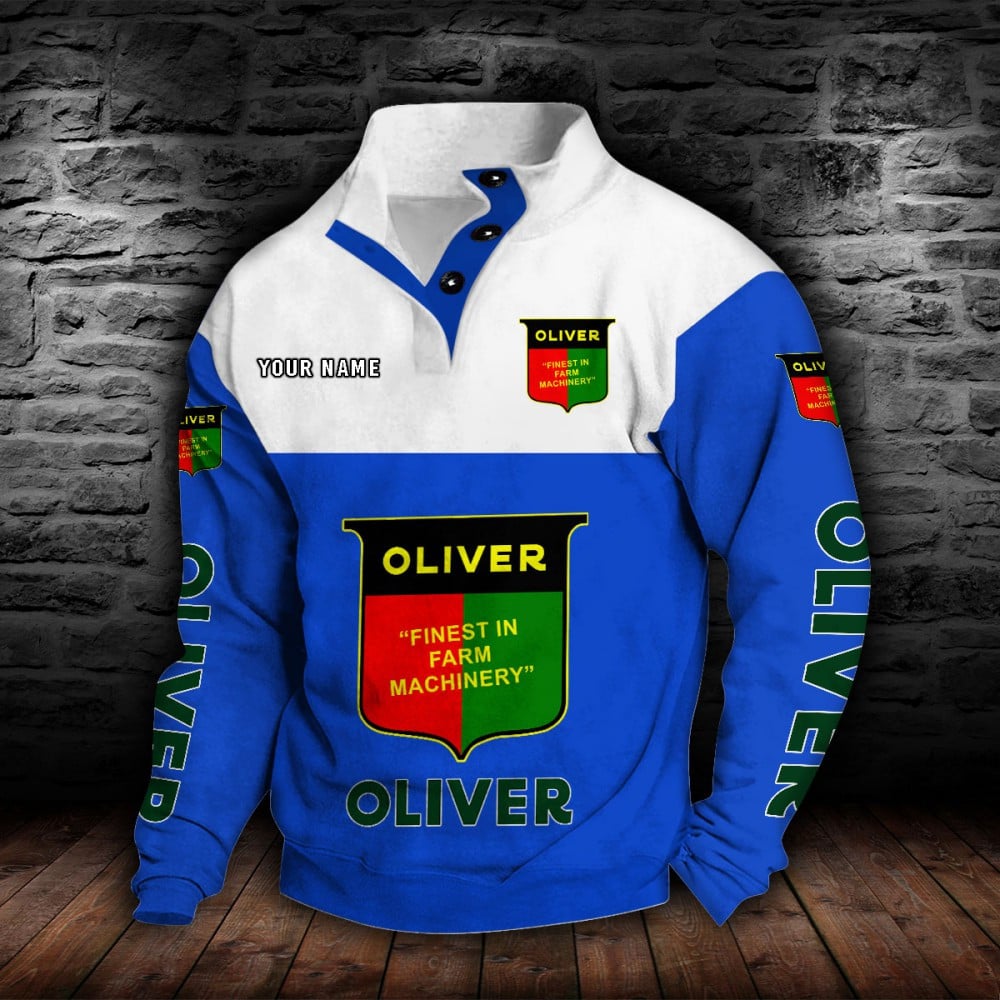 Oliver Tractor Stehkragen-Sweatshirt – Bild 3