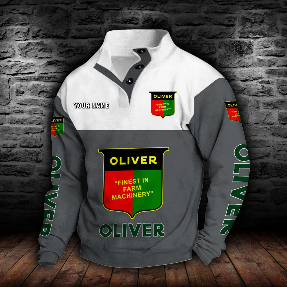 Oliver Tractor Stehkragen-Sweatshirt – Bild 4