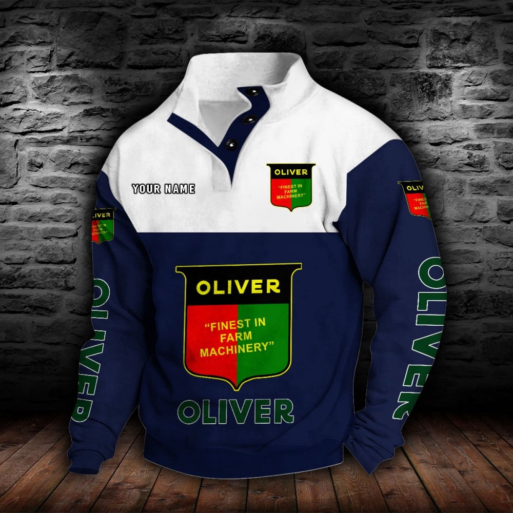 Oliver Tractor Stehkragen-Sweatshirt – Bild 6