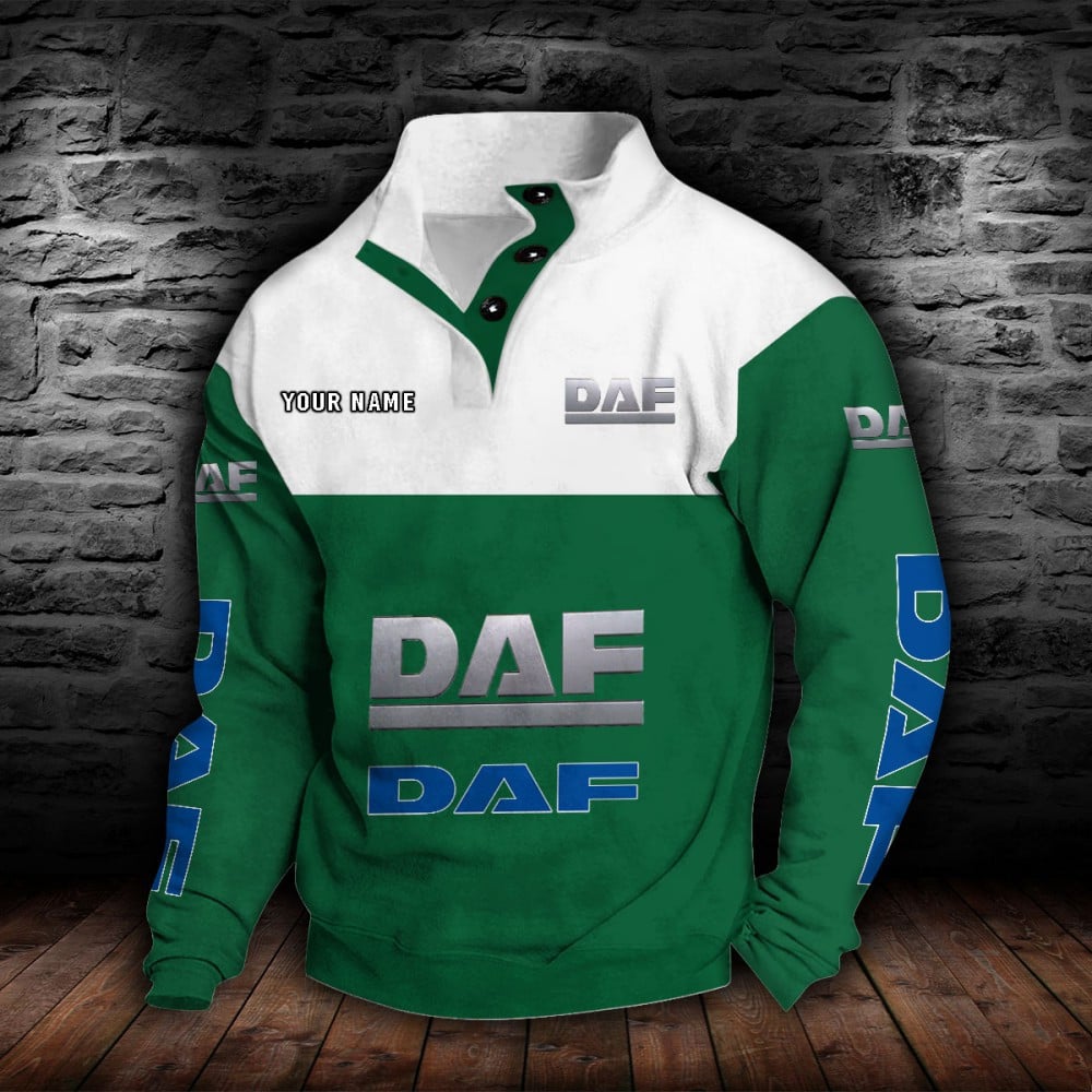 DAF Trucks Stehkragen-Sweatshirt – Bild 4