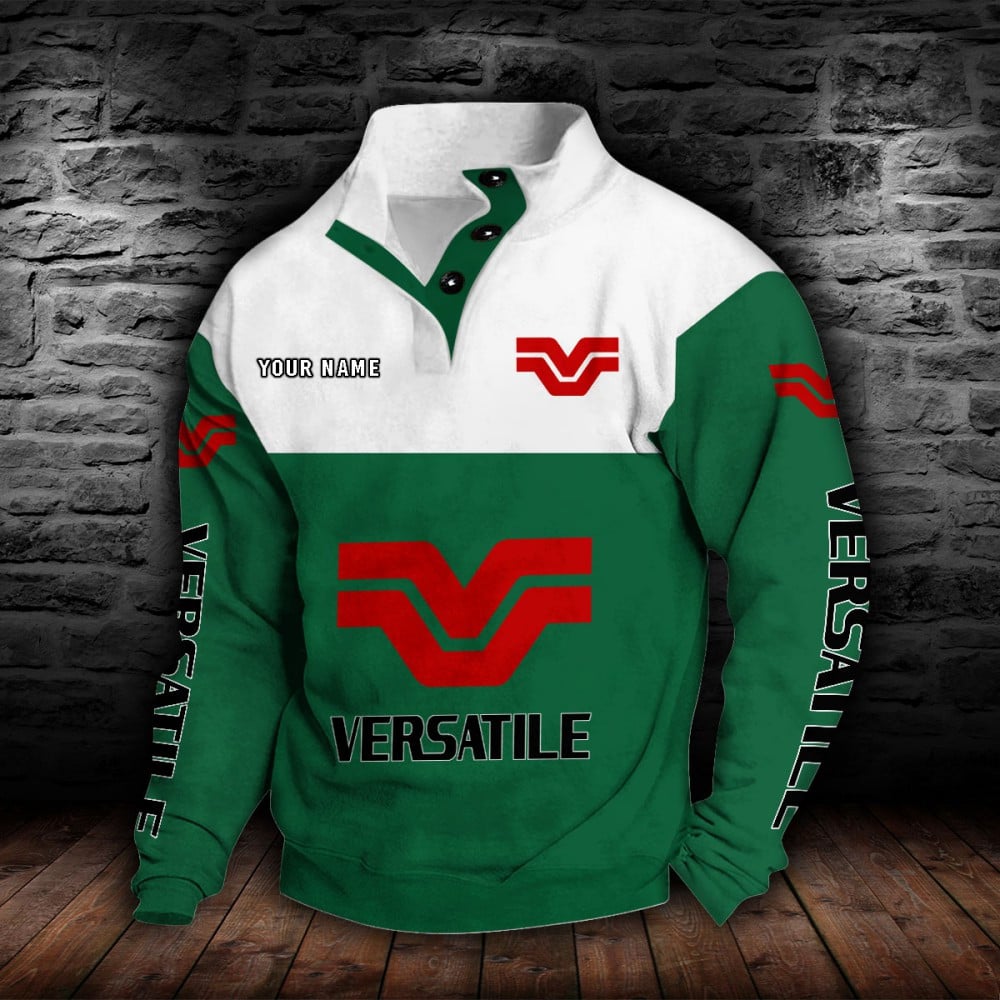 Versatile Stehkragen-Sweatshirt – Bild 4