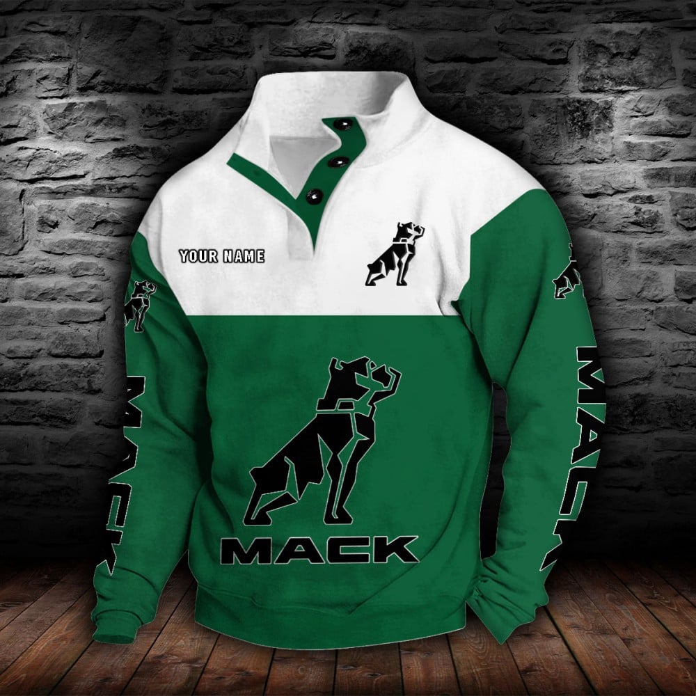 Mack Stehkragen-Sweatshirt – Bild 3