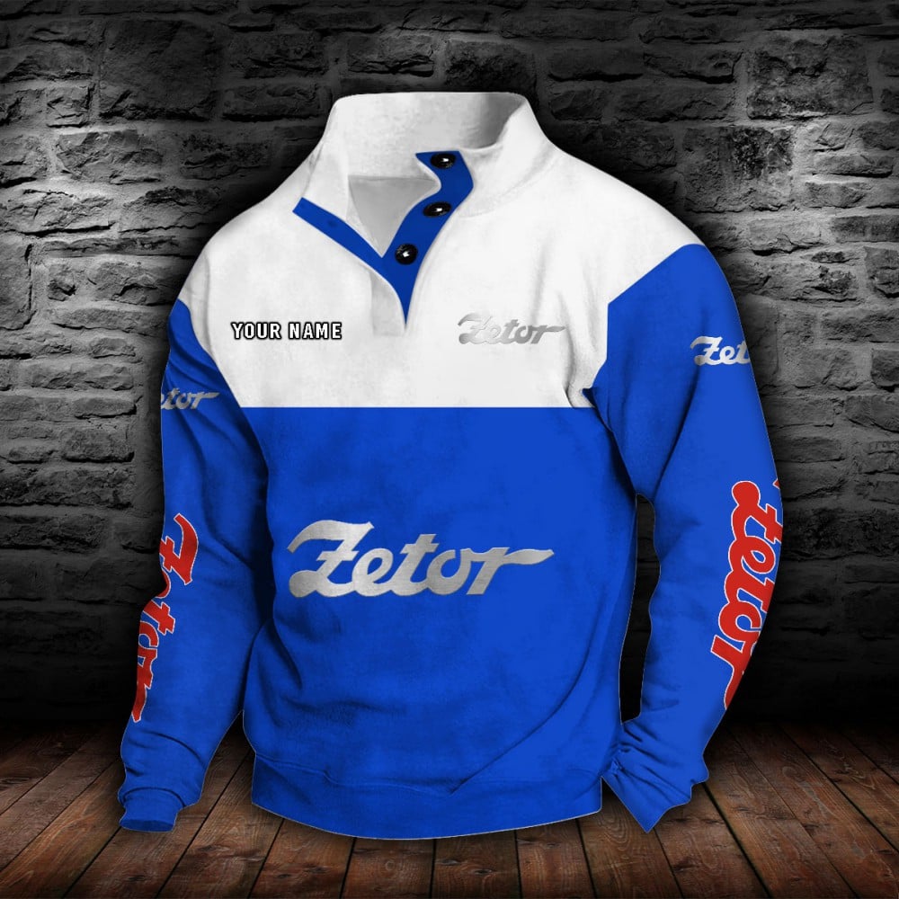 Zetor Stehkragen-Sweatshirt – Bild 3