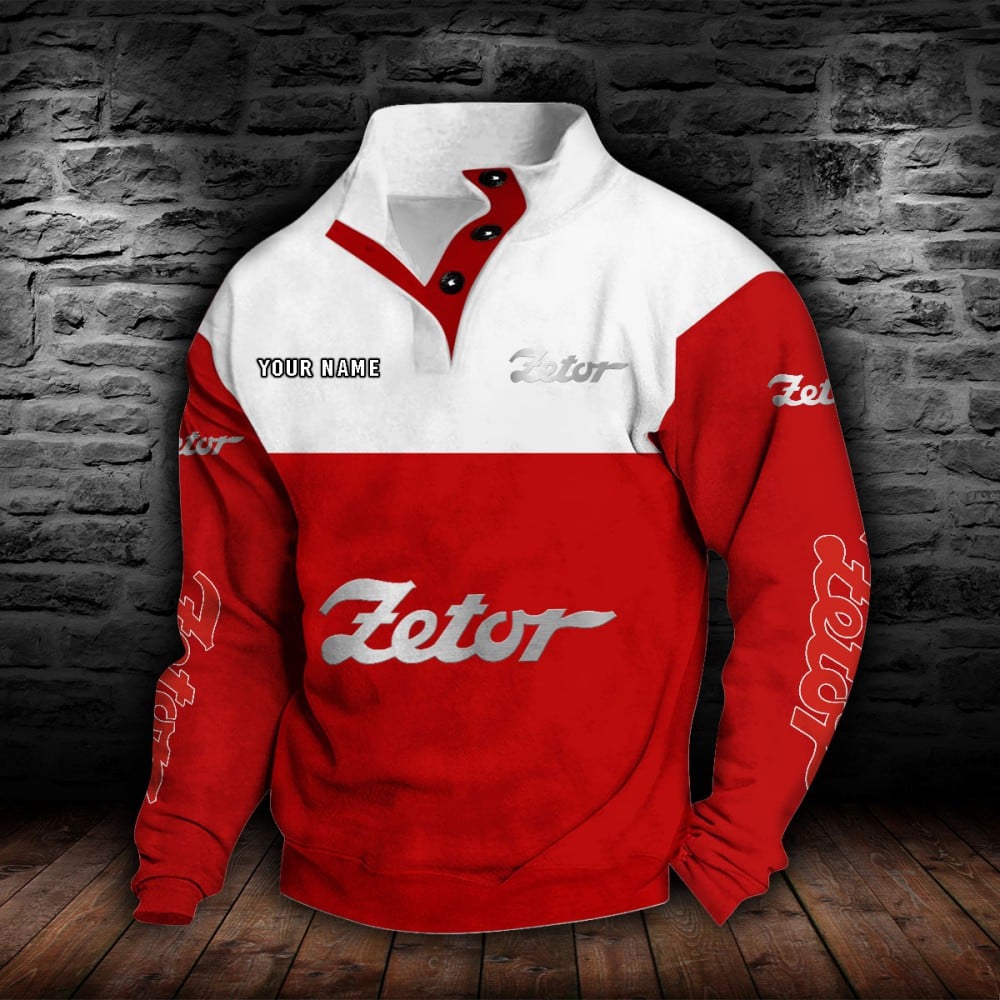 Zetor Stehkragen-Sweatshirt