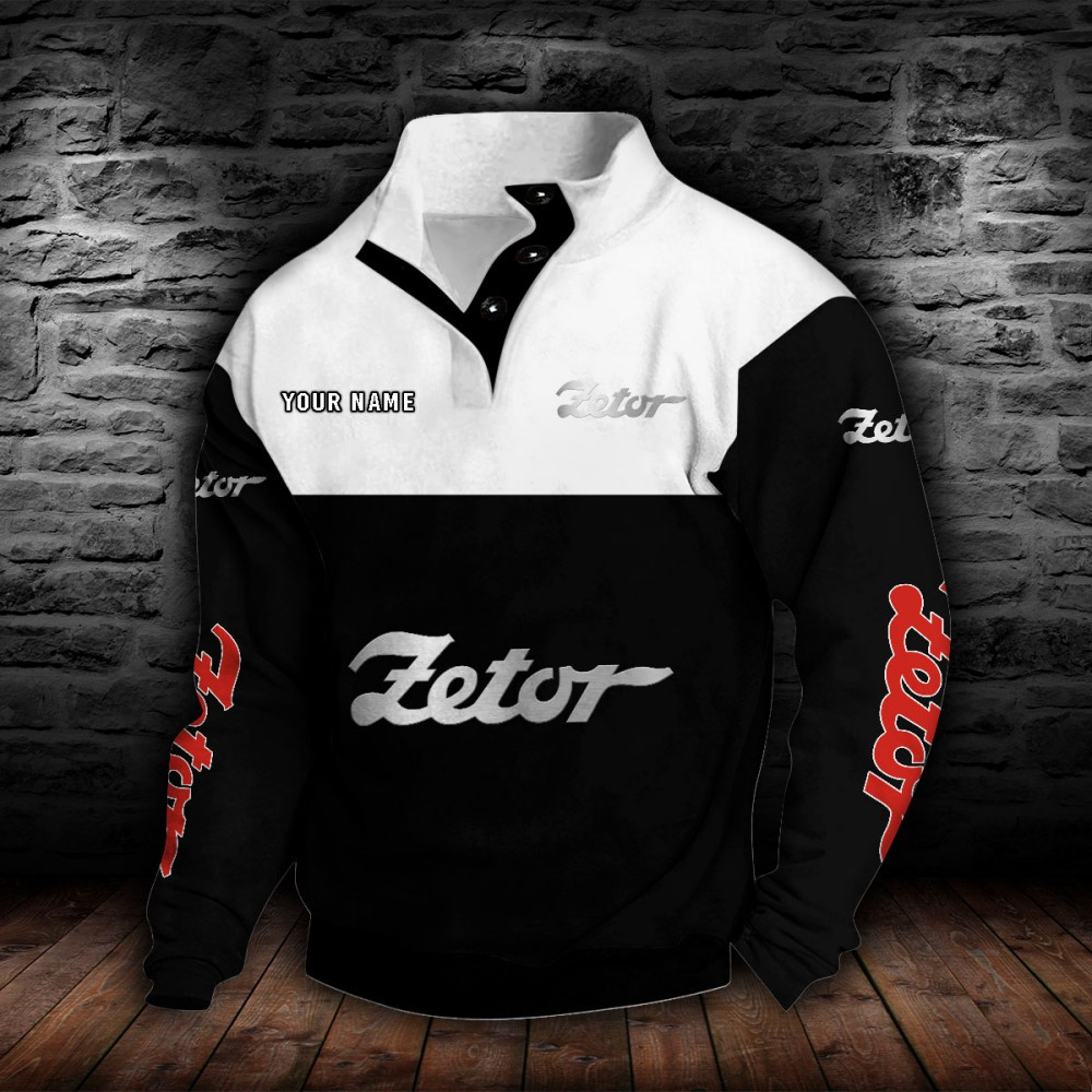 Zetor Stehkragen-Sweatshirt – Bild 2