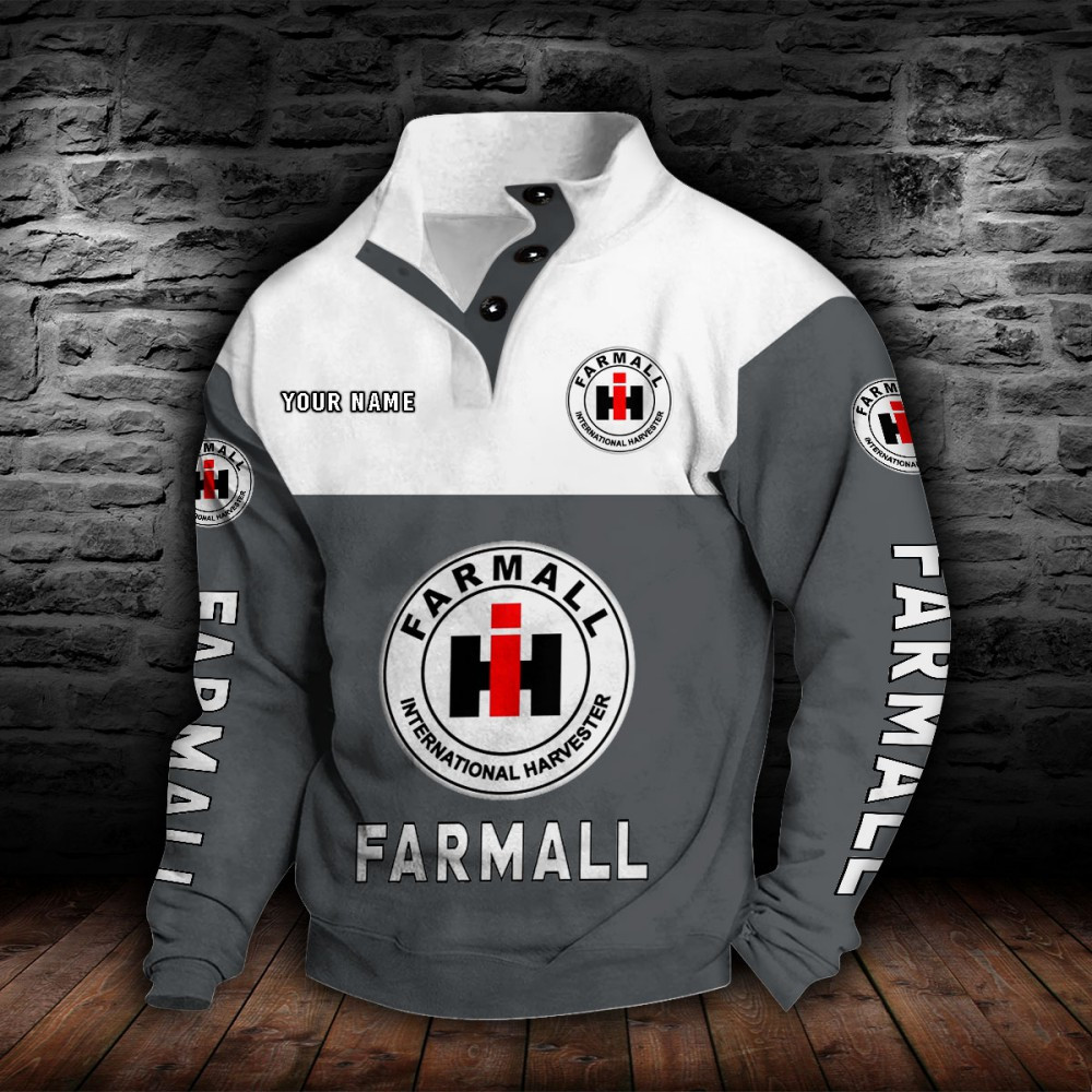 Farmall Stehkragen-Sweatshirt – Bild 5
