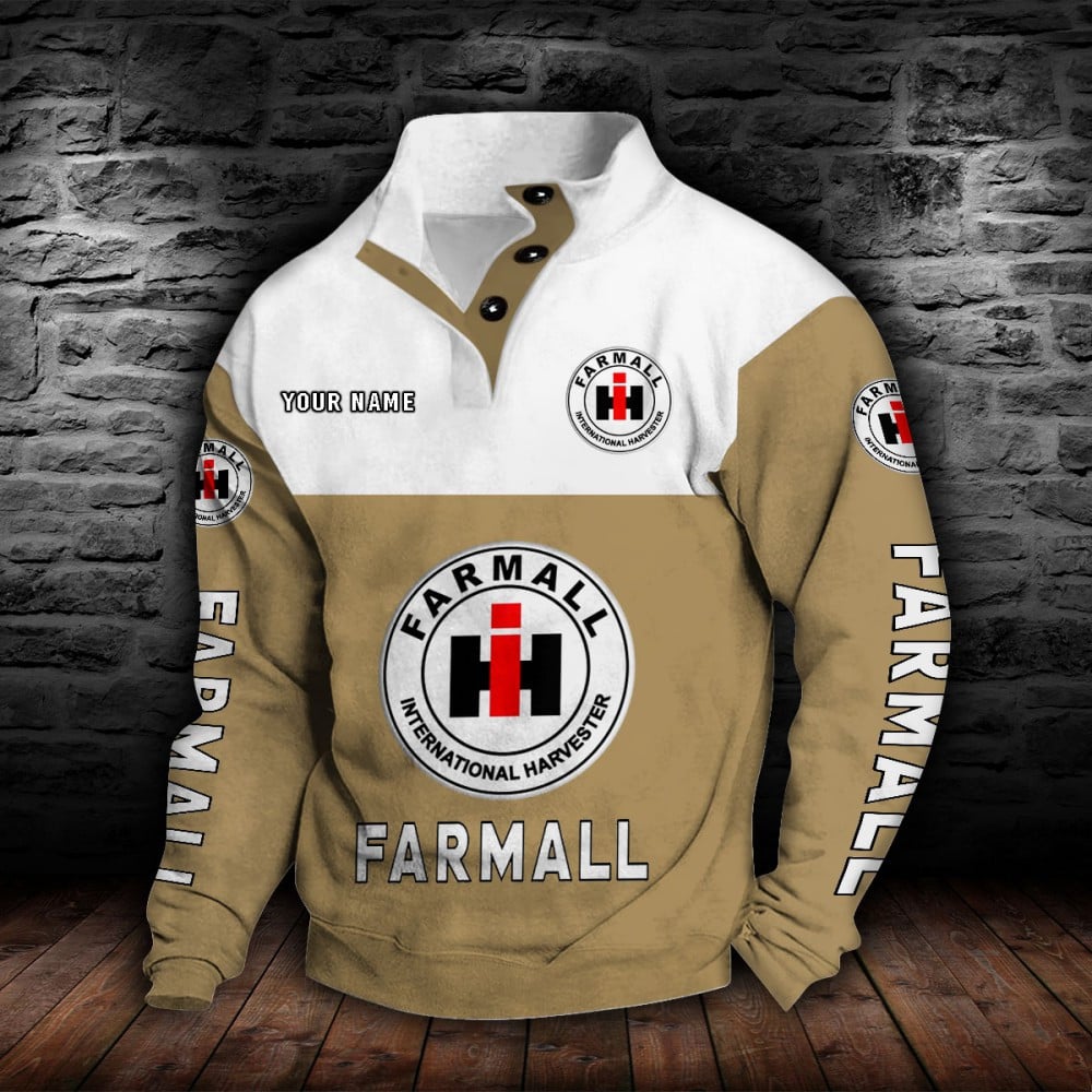 Farmall Stehkragen-Sweatshirt – Bild 6