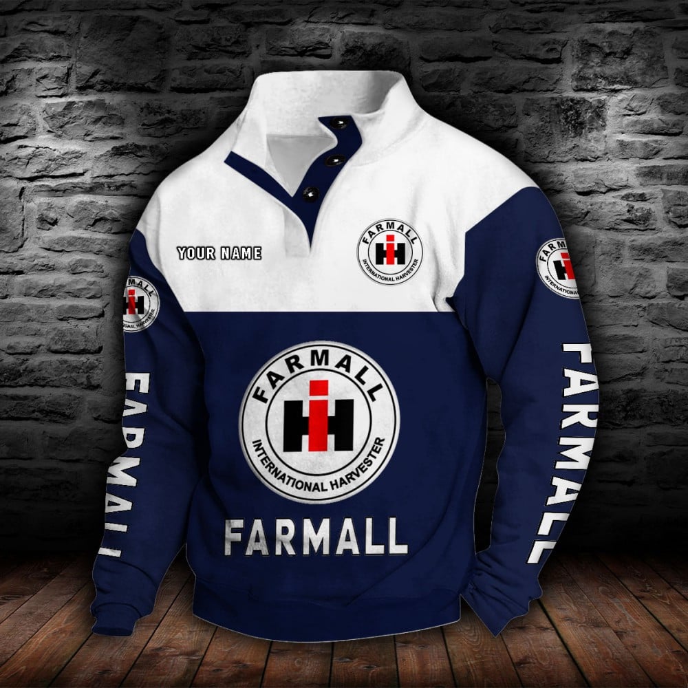 Farmall Stehkragen-Sweatshirt – Bild 7