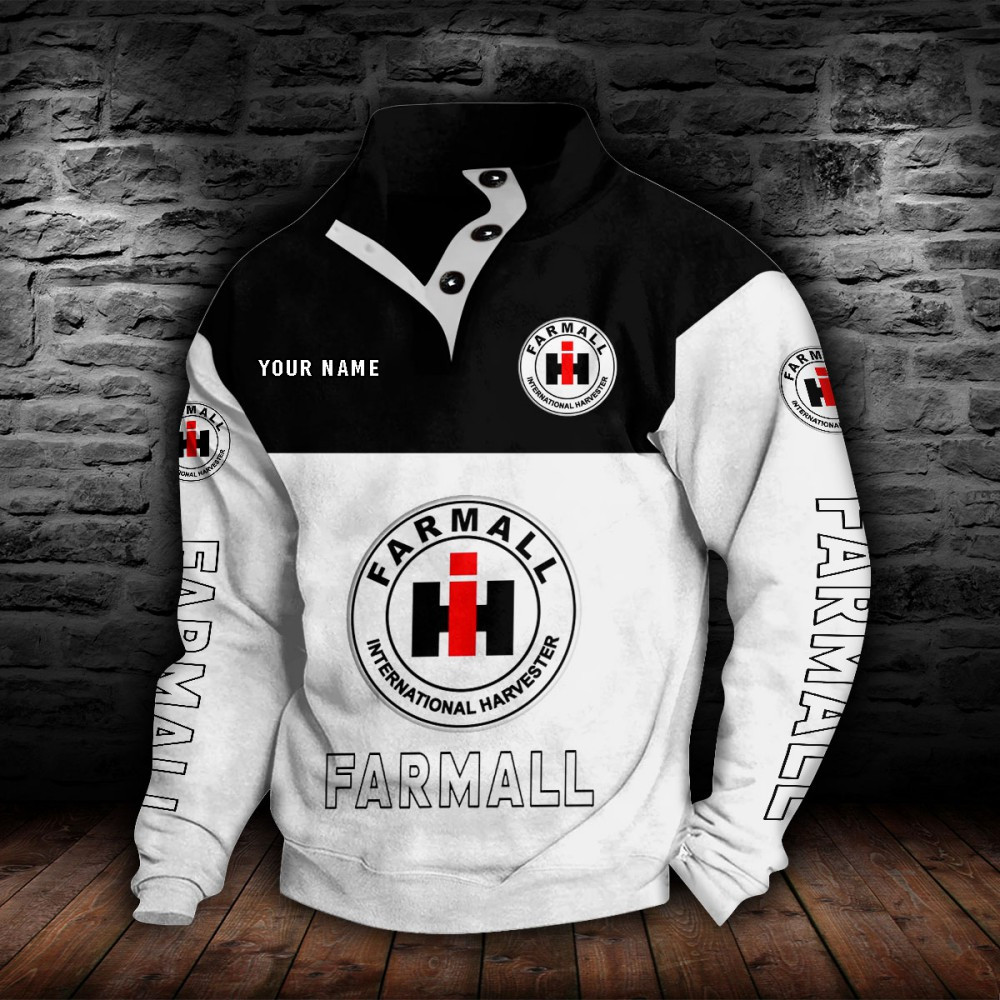 Farmall Stehkragen-Sweatshirt