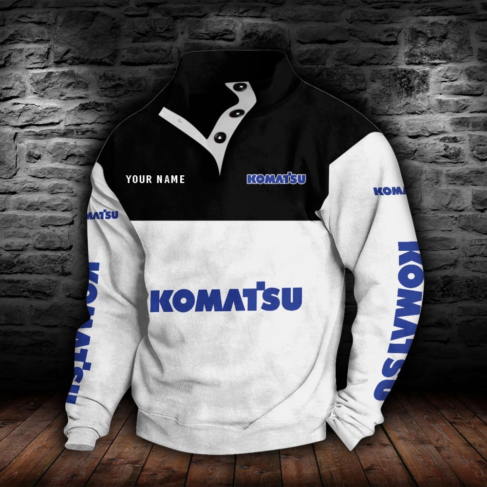 Komatsu Stehkragen-Sweatshirt – Bild 8