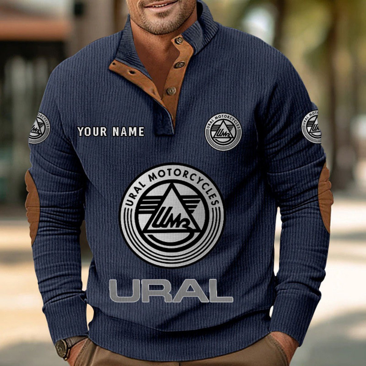 Ural Motorcycles Strickpullover – Bild 2