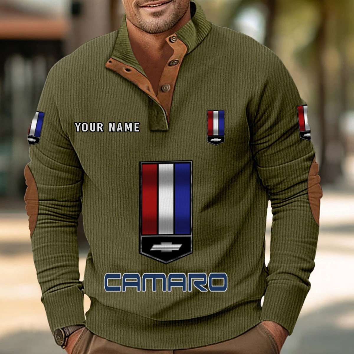 Chevrolet Camaro Strickpullover – Bild 8