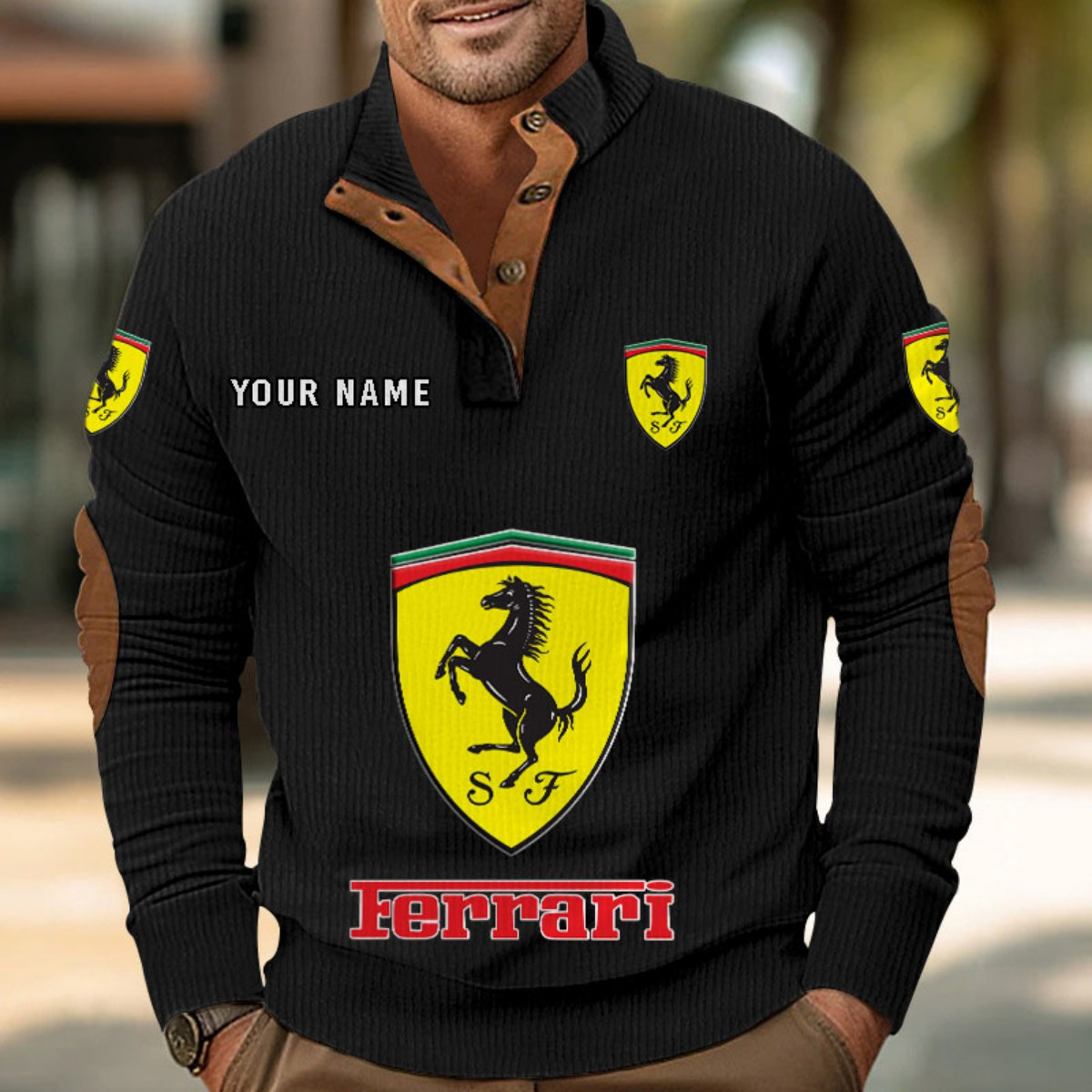 Ferrari Strickpullover – Bild 3