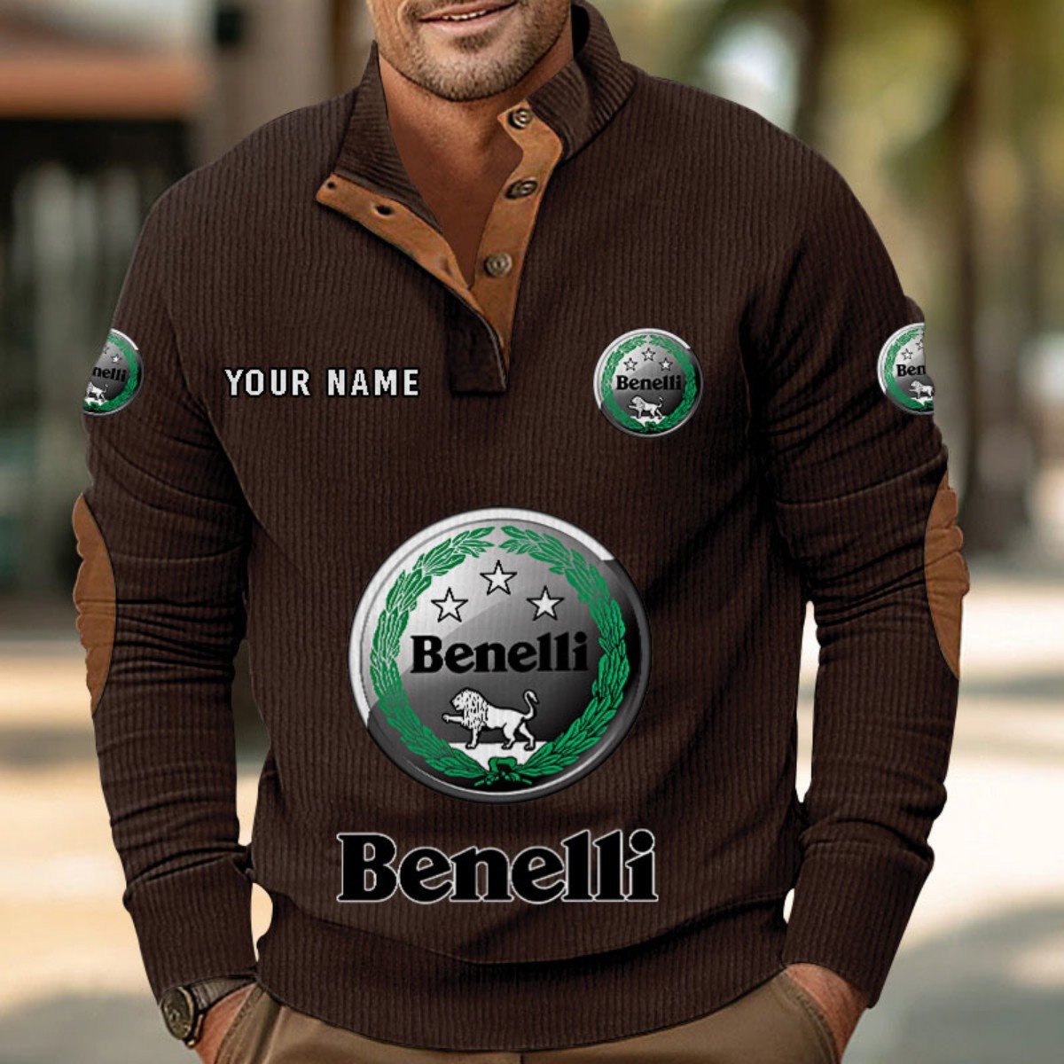 Benelli Motorcycles Strickpullover – Bild 5