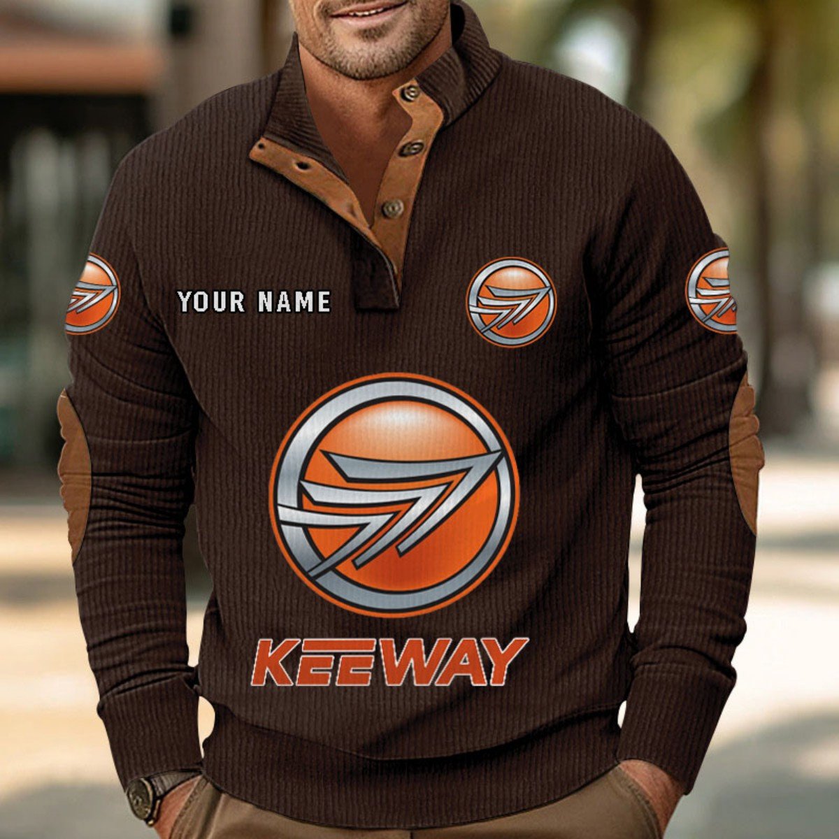 Keeway Motorcycles Strickpullover – Bild 4