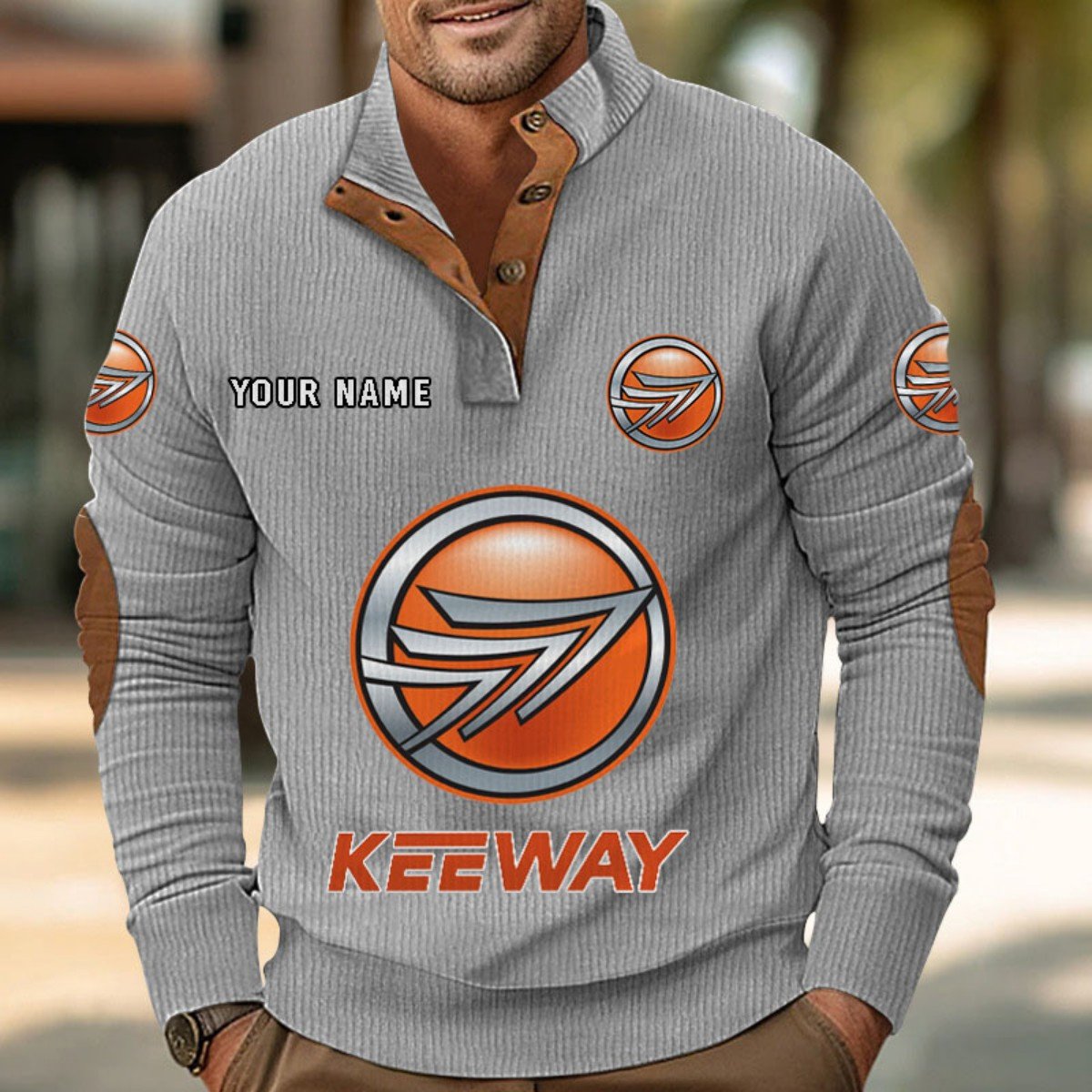 Keeway Motorcycles Strickpullover – Bild 6
