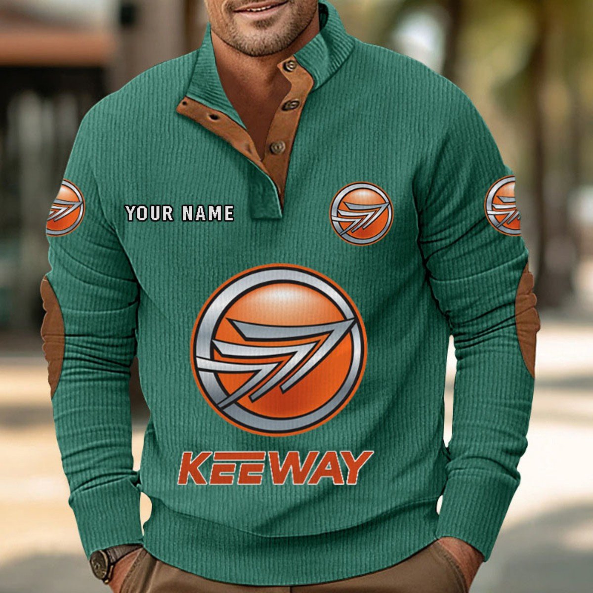 Keeway Motorcycles Strickpullover – Bild 10