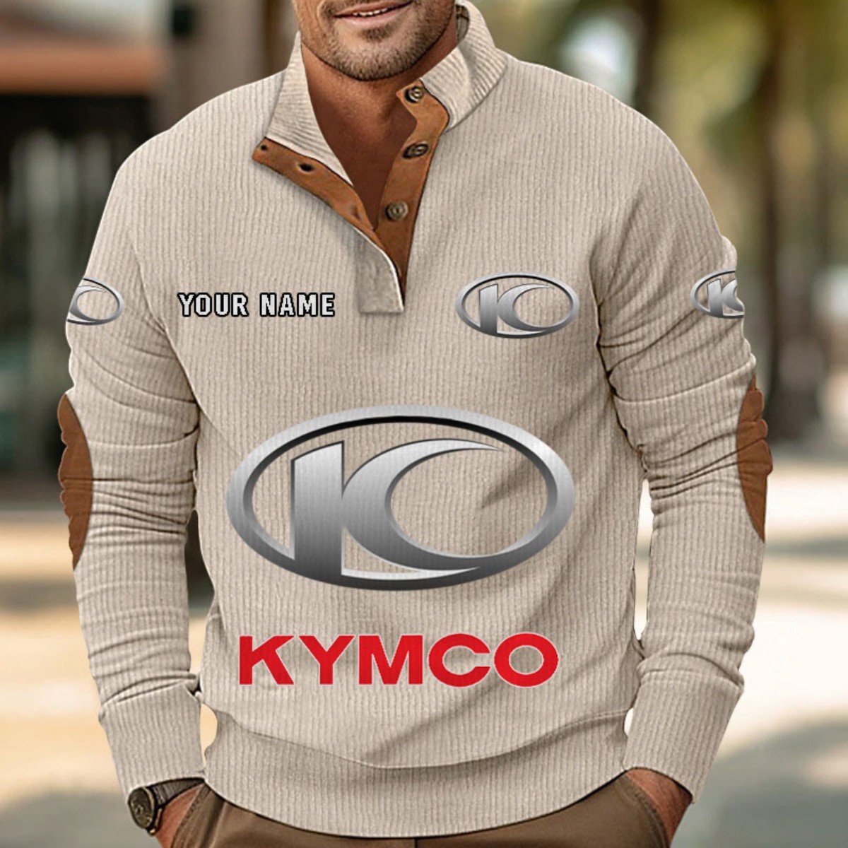 Kymco Motorcycles Strickpullover – Bild 5