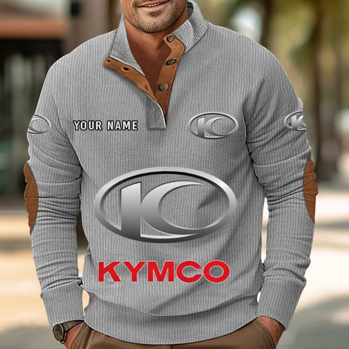 Kymco Motorcycles Strickpullover – Bild 6