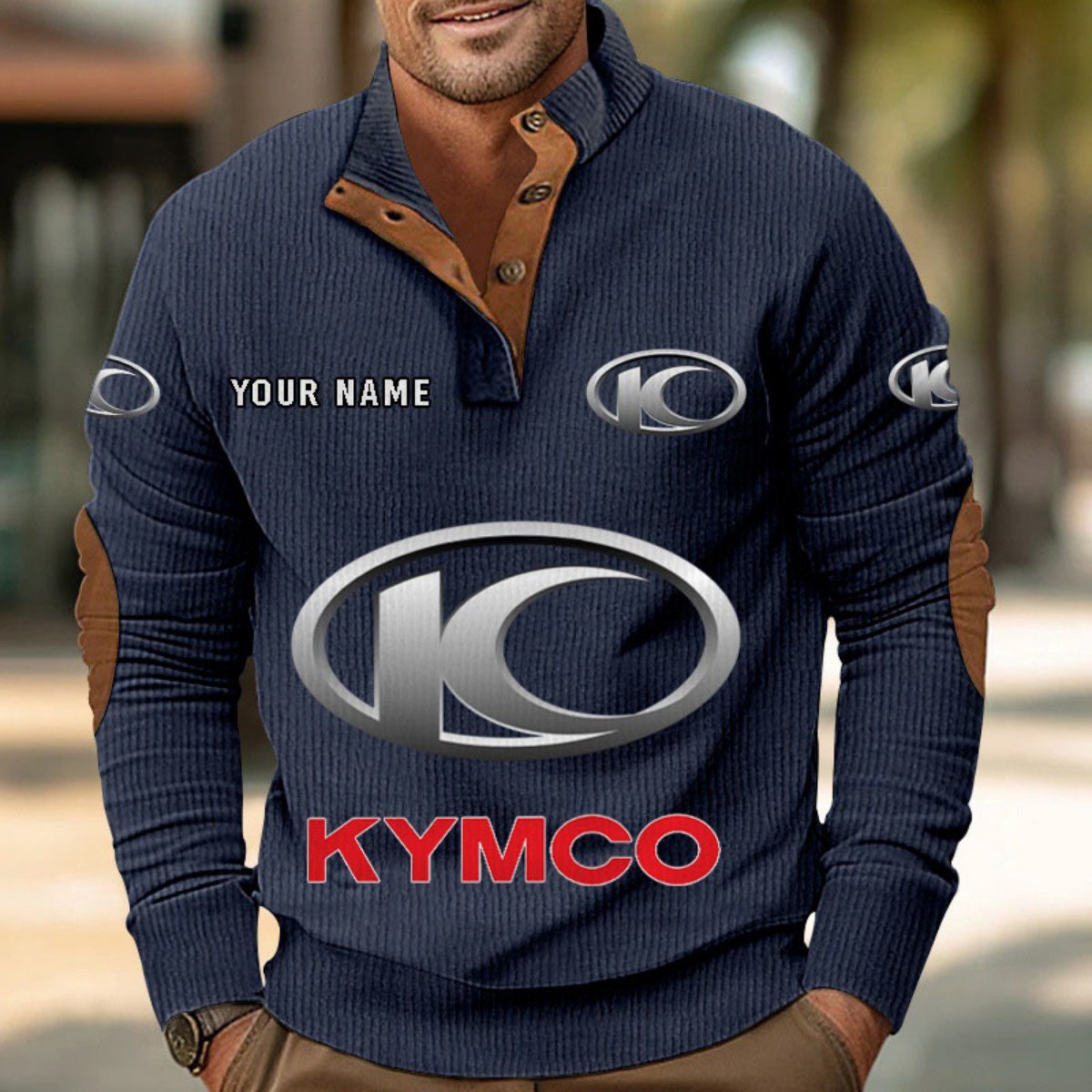 Kymco Motorcycles Strickpullover – Bild 2