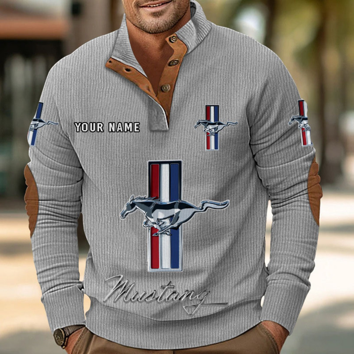 Ford Mustang Strickpullover – Bild 6