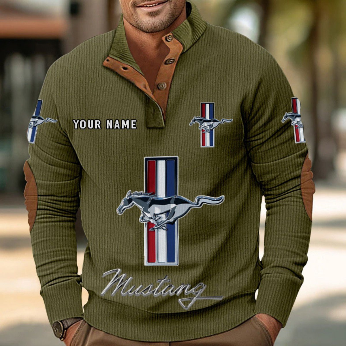 Ford Mustang Strickpullover – Bild 8