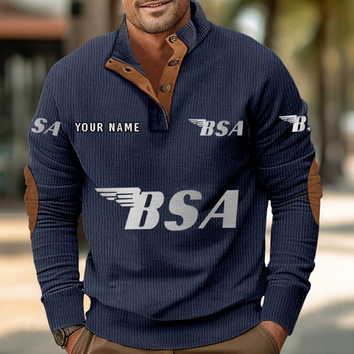 BSA Motorcycles Strickpullover – Bild 2