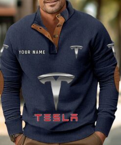 Alternative view of Tesla Strickpullover
