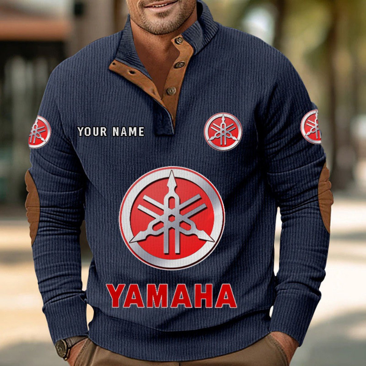Yamaha Strickpullover – Bild 2