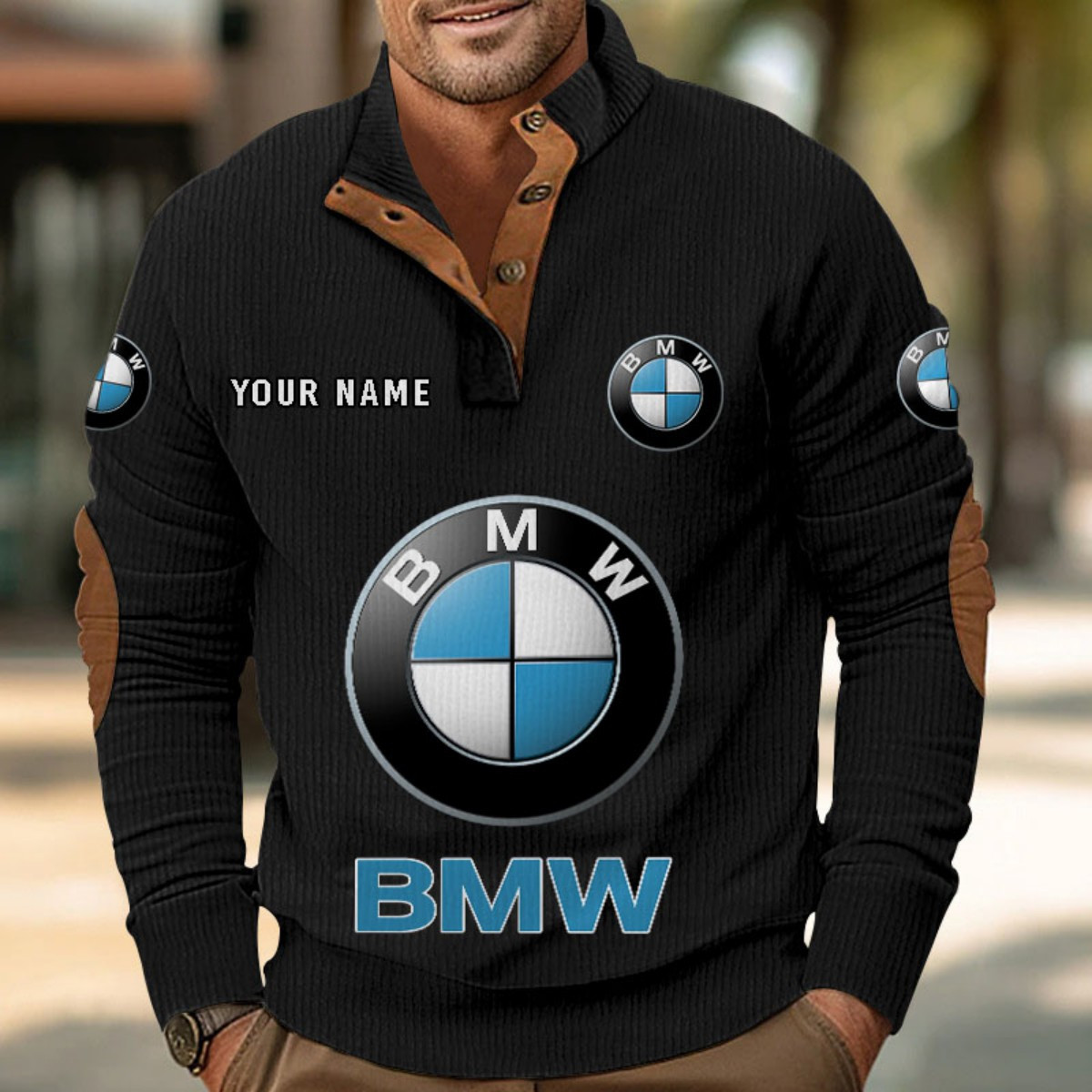 BMW Car Strickpullover – Bild 3
