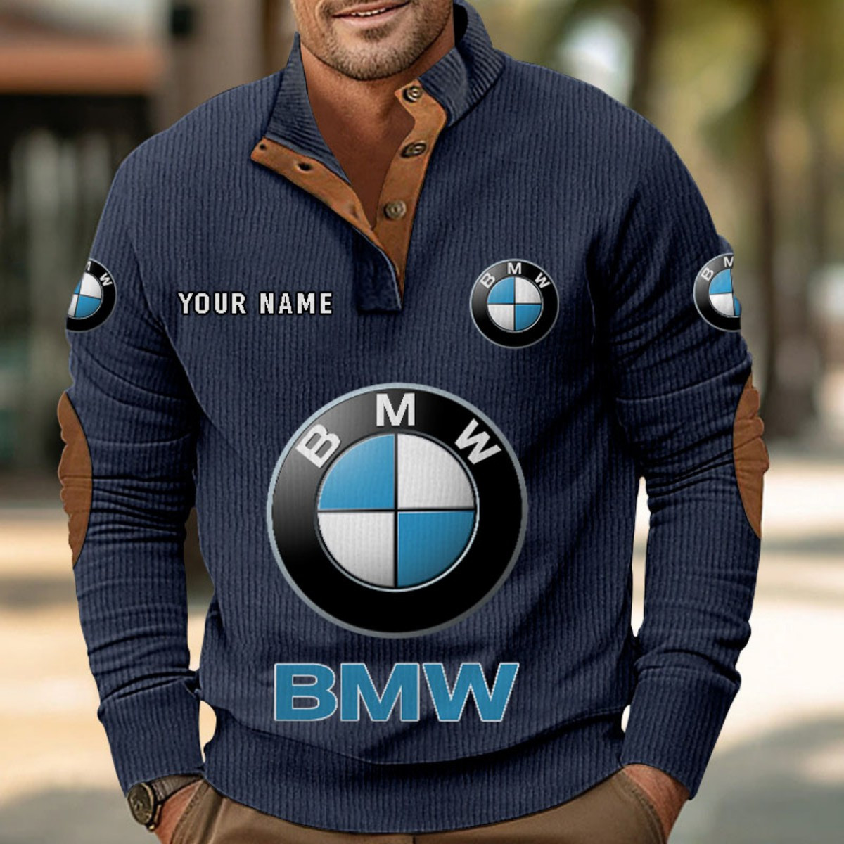 BMW Car Strickpullover – Bild 2
