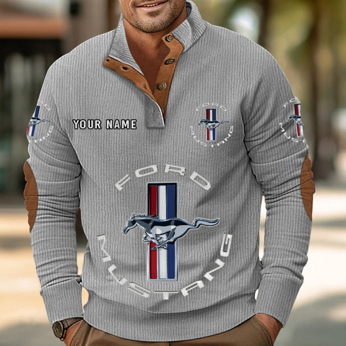 Ford Mustang Strickpullover – Bild 6