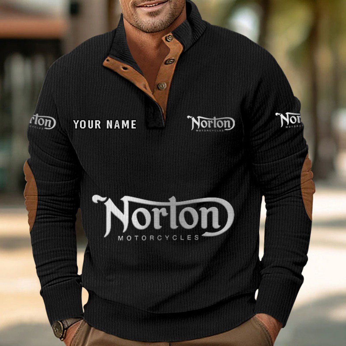 Norton Motorcycles Strickpullover – Bild 3