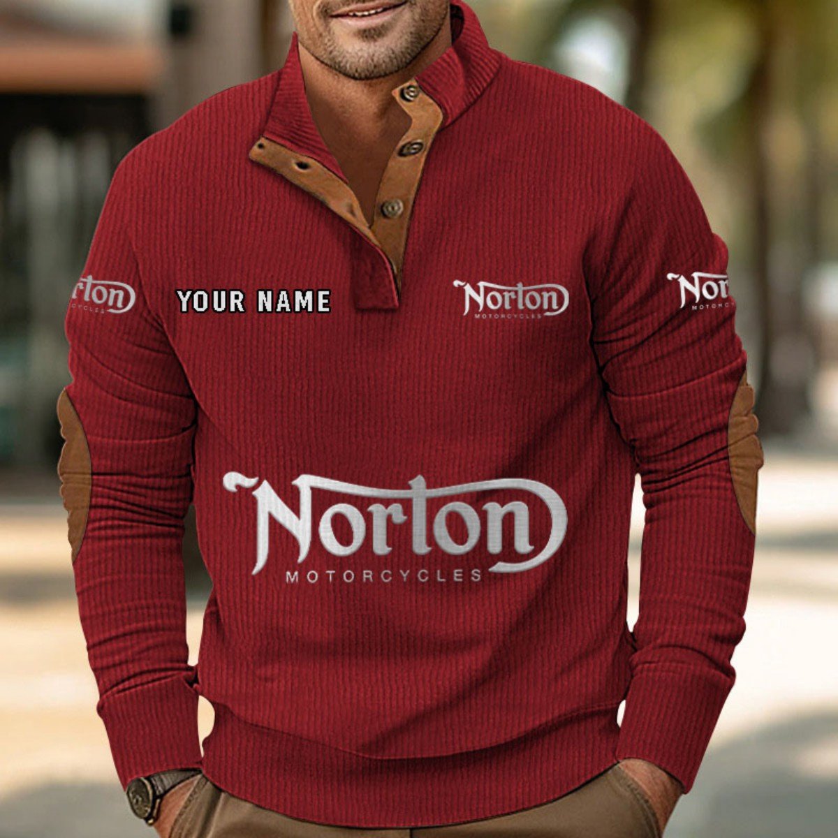 Norton Motorcycles Strickpullover – Bild 4