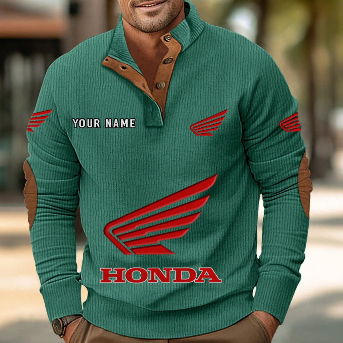 Honda Motorcycle Strickpullover – Bild 10